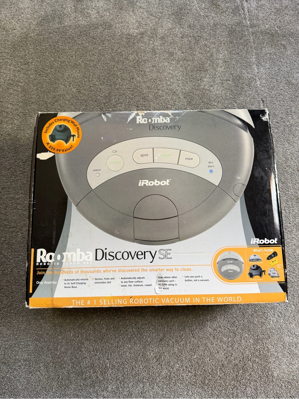 iRobot Roomba DISCOVERY SE Vacuum Cleaner Model 4220 NEW OPEN BOX